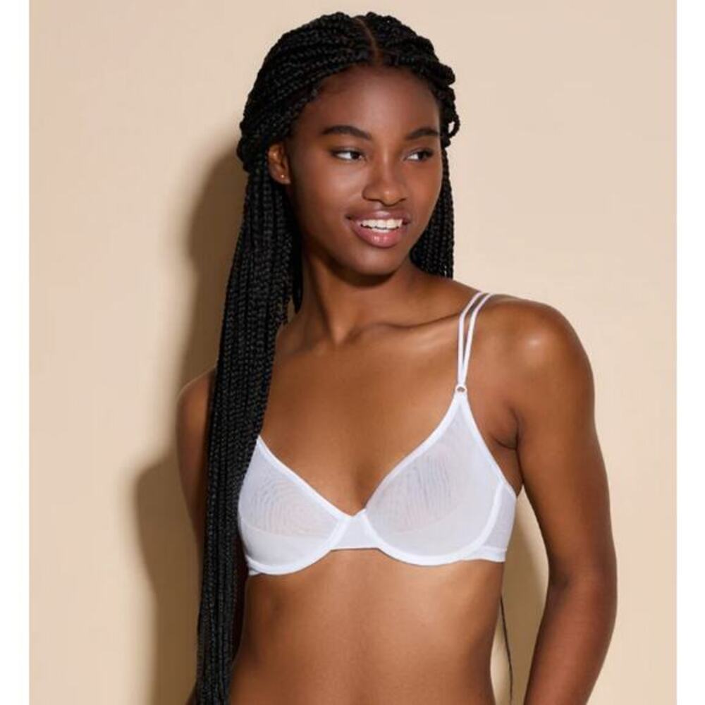 Cosabella white mesh Soire Confidence Molded‎ Underwire Bra